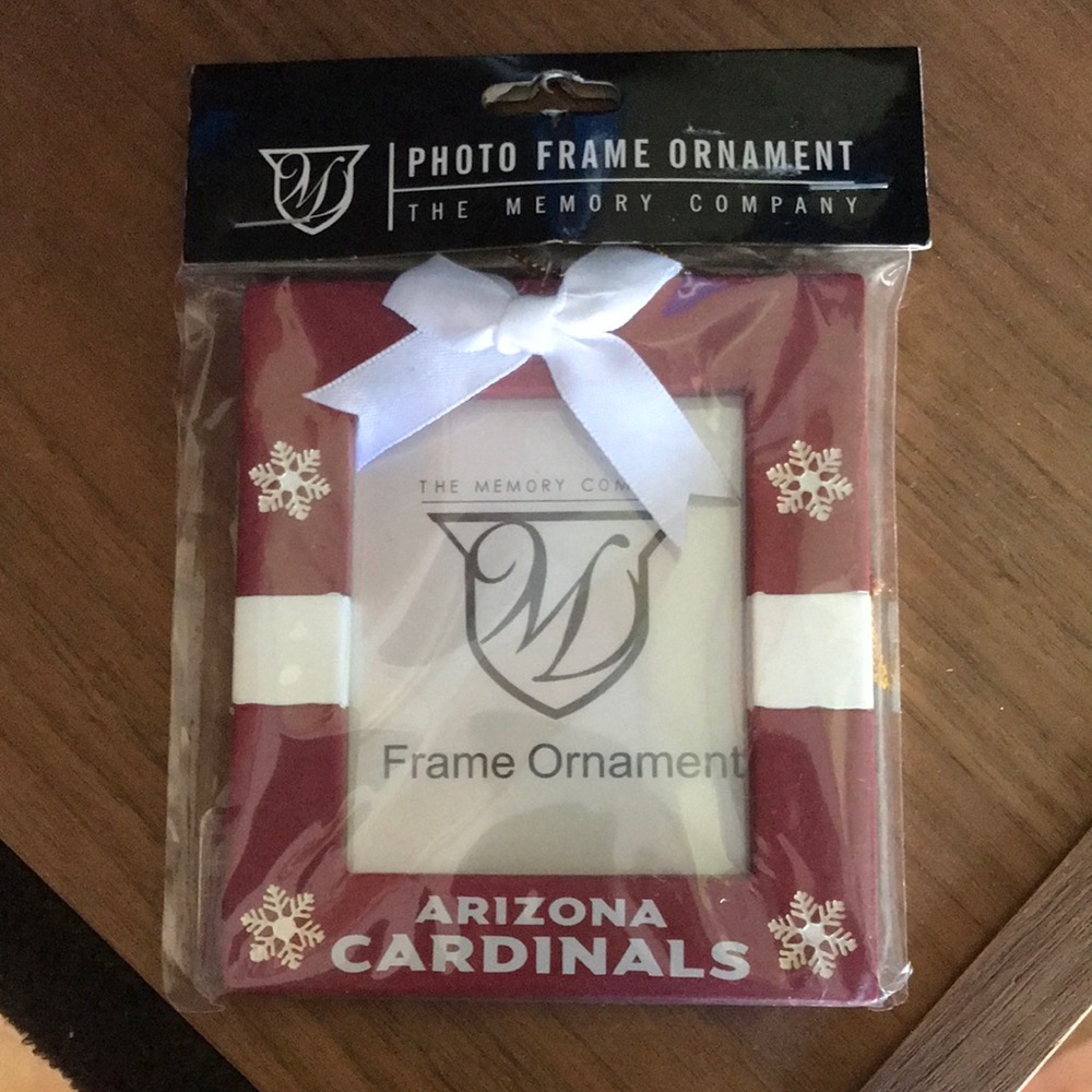 Arizona Cardinals Photo Frame Ornament